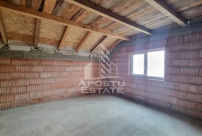 Casa la Rosu P+M, 2 fronturi stradale, teren generos, Giarmata - 11