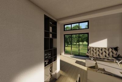 Teren de vis cu vedere spre munte – fundație și autorizație gata! - 9