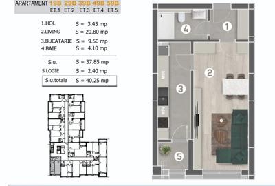 Garsonieră în Berceni
