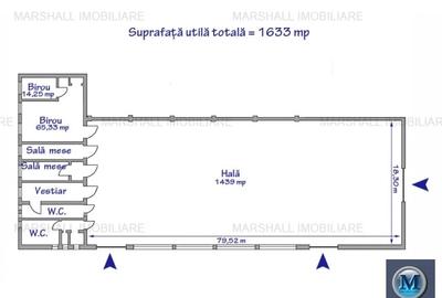 Spatiu industrial de vanzare, zona Sud, 1633 mp #15960 - 11