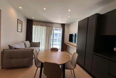Apartament mobilat complet în Aviației Towers,parcare valabilă,Comision0 - 5