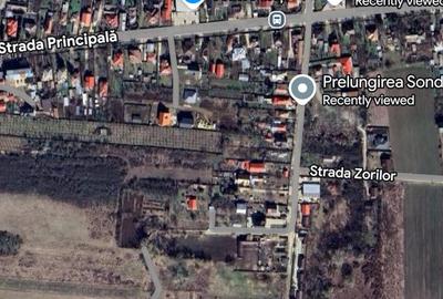 Teren de vânzare – Periș, Strada Zorilor || 1.580 mp || Deschidere 20 ml - 2