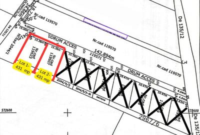 Terenuri de constructie in Domnesti cu toate utilitatile disponibile - 7
