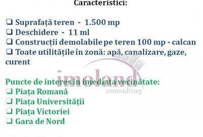 Vanzare - teren 1500 mp - Ultracentral - Cismigiu - 2
