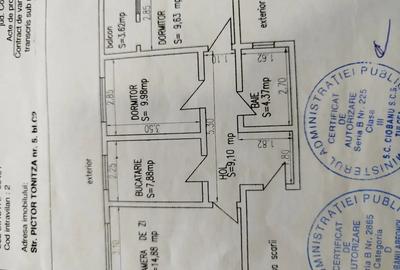 Apartament cu 3 camere decomandat în Mangalia