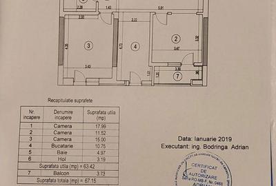 Apartament cu 3 camere decomandat în Grozăvești - 3