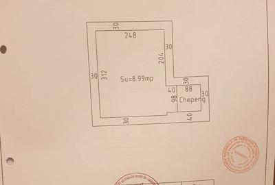 Casă cu 2 camere cu Teren 444 Mp în Central - 9