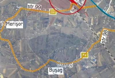 Teren de 11533 mp, în Merișor - 2