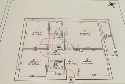 SAGULUI - BLOC IZOLAT - PARTER INALT - 3 CAMERE - 2 BAI - BALCON - CENTRALA PROP - 14