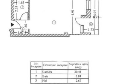 Studio 43mp | 0 comision | Otopeni Airport Residence | Piscina | ideal STR - 9