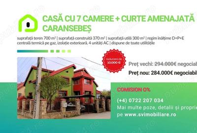 Casă cu 6 camere cu Teren 700 Mp în Caransebeș - 10
