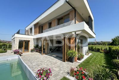 Casă individuală cu 5 camere cu Piscina în Sânnicoară - 3