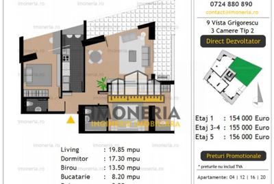 Apartament cu 3 camere decomandat în Dristor - 4
