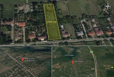 Teren de 2500 mp, în Merii Petchii - 1