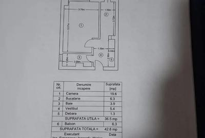Garsonieră decomandată în Lujerului - 1