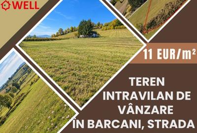 Teren intravilan de 2425 mp, în Barcani