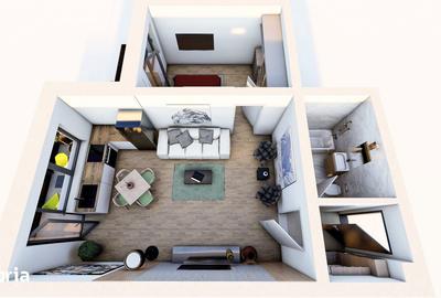 Apartament cu 2 camere în Sânpetru - 2