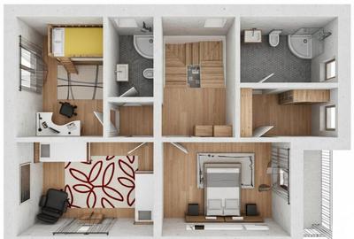 Casa noua Parter +1 Etaj ,4 camere -zona Izvor , Brasov - 16