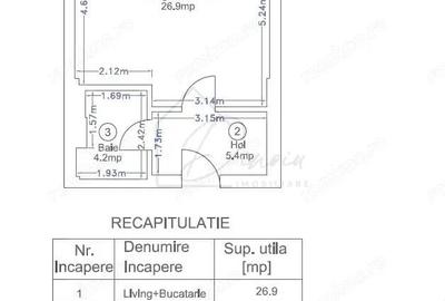 Studio lux Ivory Residence Pipera I terasa superba I mutare imediata Studio lux Ivory Residence Pipera I terasa superba I mutare imediata - 2