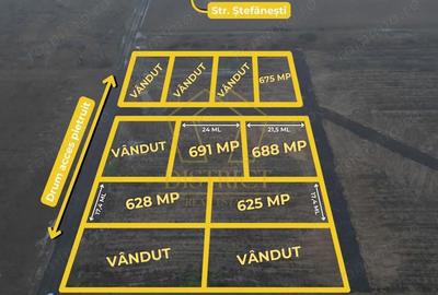 Teren de 625 mp, în Moșnița Nouă