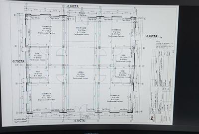 Casă cu 4 camere cu Teren 1000 Mp în 23 August - 1