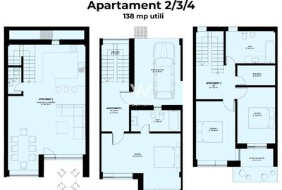 Duplex cu 4 camere cu Teren 170 Mp în Gușterița - 2