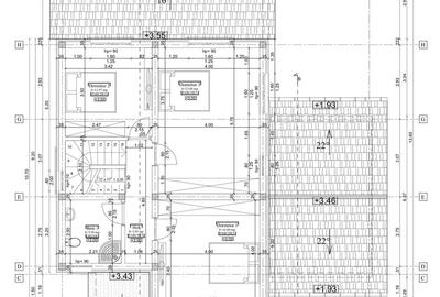 Casă individuală, P+1, 126mp, garaj, 589mp teren, Cartierul Primaverii - 8