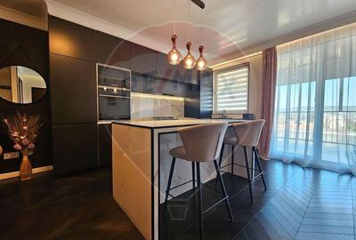 Inchiriere penthouse superfinisat cu 3 camere in zona Centrala - 5