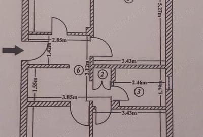 Apartament cu 3 camere decomandat în Berca - 5
