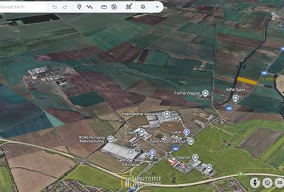 Teren industrial 13.975 mp – Zona Industrială Sud Arad, acces rapid A1 - 3