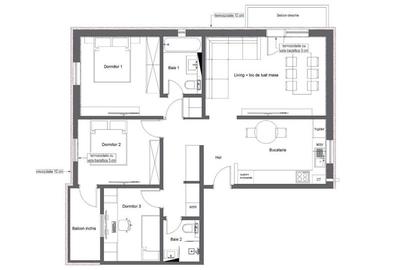Apartament cu 4 camere| 75mp | decomandat  | Marasti - 16