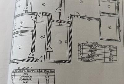 Casă cu 4 camere în Ciorani - 4