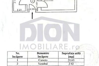 Garsonieră decomandată, mobilată în Timpuri Noi - 8