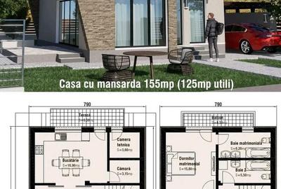 Casă cu 4 camere în Central - 7