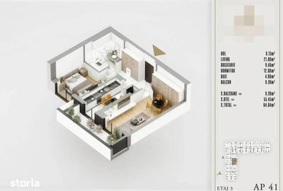 Apartament cu 2 camere decomandat în Industriilor - 2