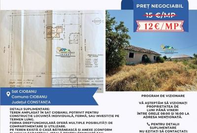 Teren de vanzare Sat Ciobanu, comuna Ciobanu, jude?ul Constan?a - 4