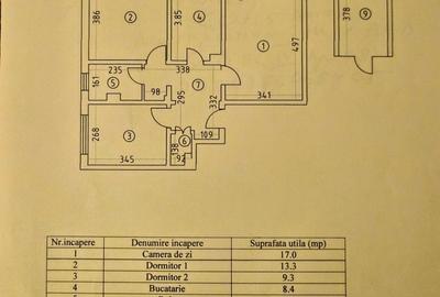 Tomis 1 - ap 3 cam, et 4/4 , gaze la usa (necesita renovare) - 19