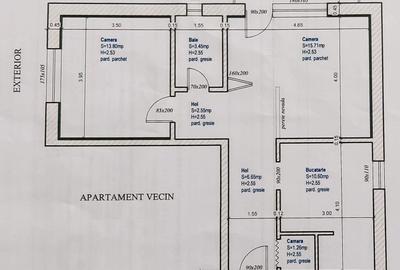 Apartament cu 2 camere decomandat în Central - 4