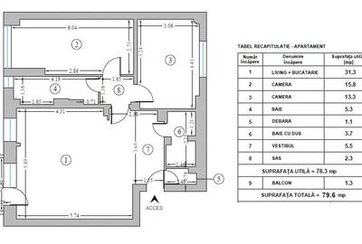 Apartament cu 3 camere decomandat în Herăstrău - 16