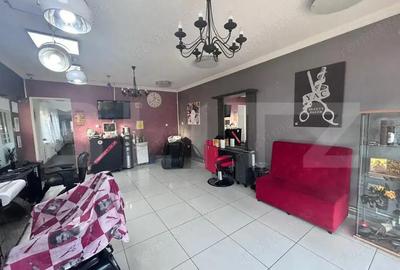 Spatiu comercial, 150 mp, salon de infrumusetare complet echipat
