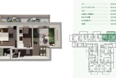 2 CAMERE DECOMANDAT | FINISAJE PREMIUM | METROU MIHAI BRAVU | - 6