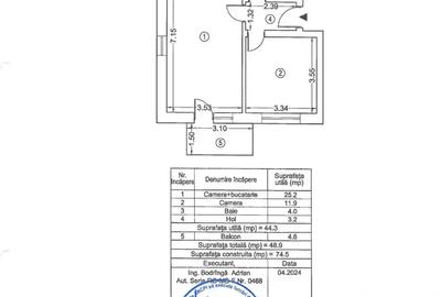 Apartament cu 2 camere decomandat, mobilat în Timișoara - 19