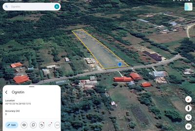 Teren intravilan construibil 4.149 mp, 28 m front – Ogretin (Drajna), utilități - 2