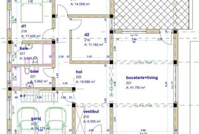 Casă cu 4 camere cu Teren 1000 Mp în Bârnova - 15