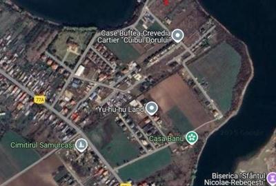 TEREN LA LAC - direct de la proprietar - 2700 mp - SAMURCAȘI- CREVEDIA - 6