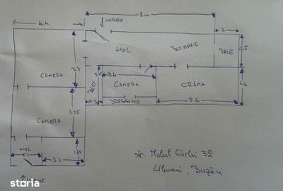 Casă cu 4 camere cu Teren 1600 Mp în Ulmeni - 20