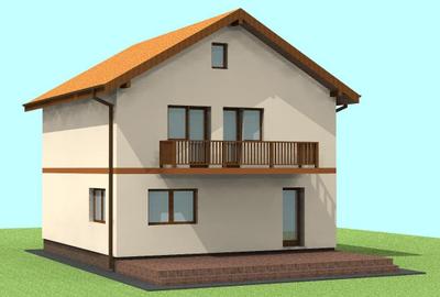 Casă individuală cu 4 camere cu Teren 550 Mp în Tărlungeni - 1