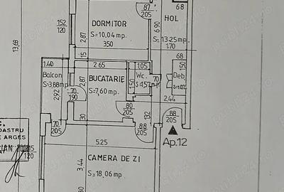 Apartament cu 3 camere decomandat în Eremia - 9