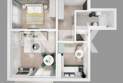 Apartament 2 camere Pitesti | Zona Stadion - 5