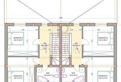 Duplex 4 camere - personalizare interioara - bucatarie inchisa - dormitor la par Duplex 4 camere - personalizare interioara - bucatarie inchisa - dormitor la par - 3